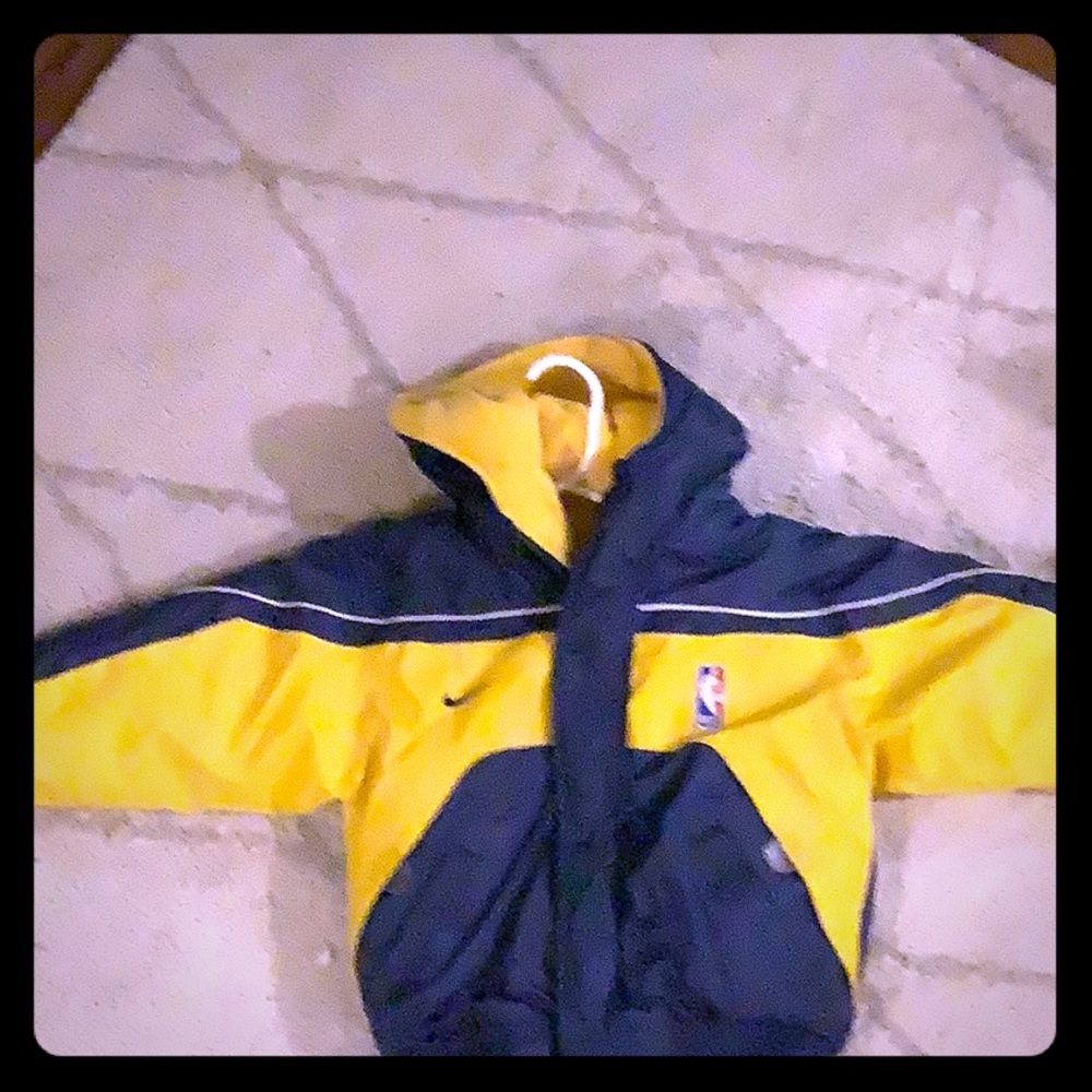 Reversible boys basketball coat